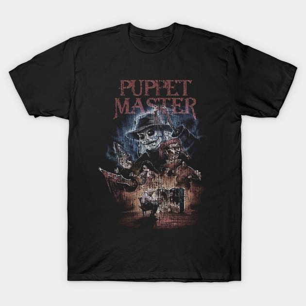 Puppet Master vintage cracked T-Shirt by maybeitnice